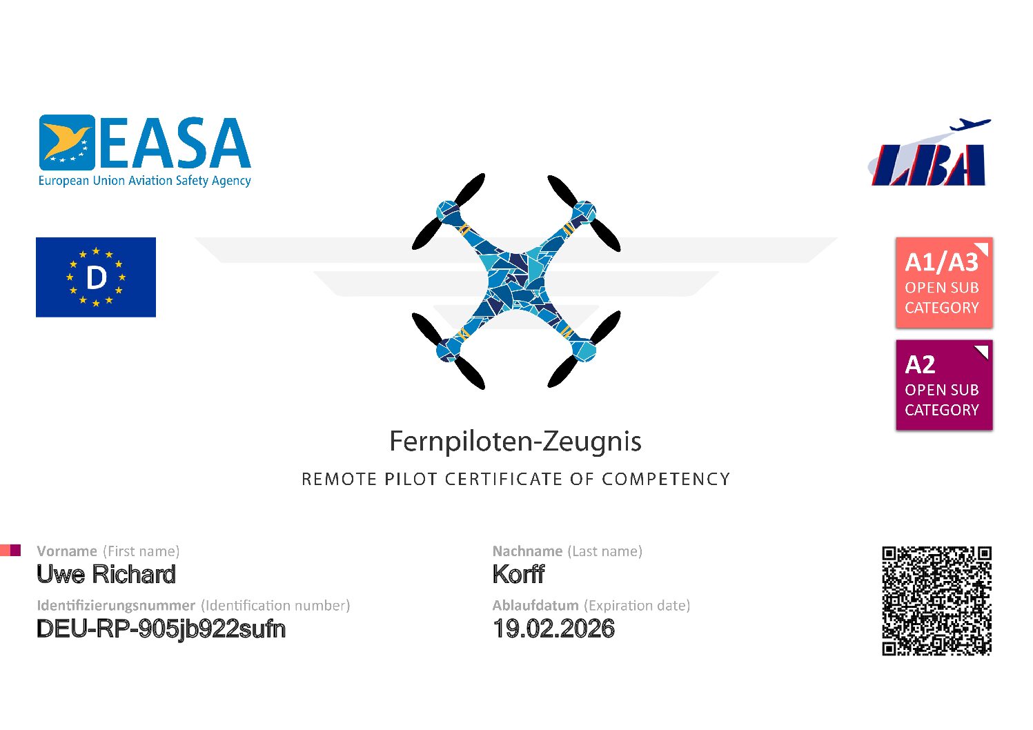 A2_-_Fernpiloten-Zeugnis_Korff_Uwe_Richard_DEU-RP-905jb922sufn-1